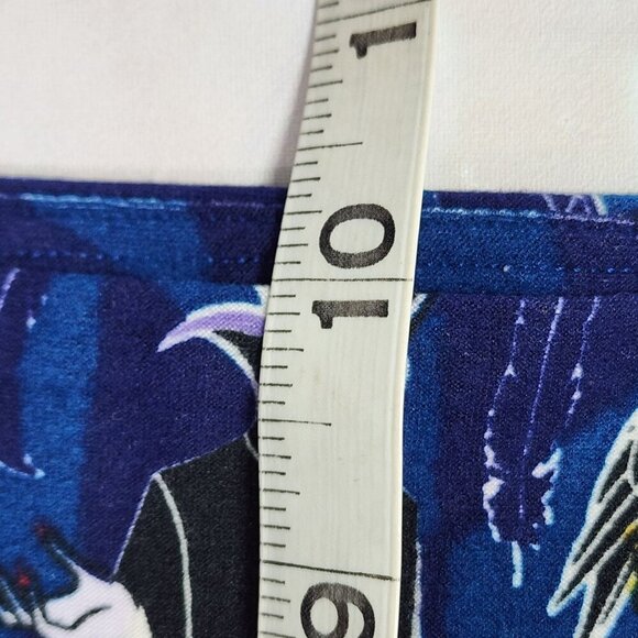 Disney Villains Blue Geometric Print LuLaRoe Leggings One Size - Picture 5 of 7